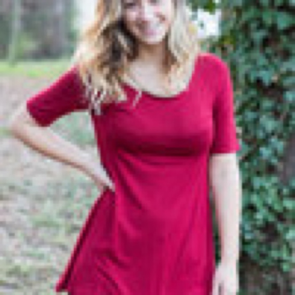 Red and Black tops